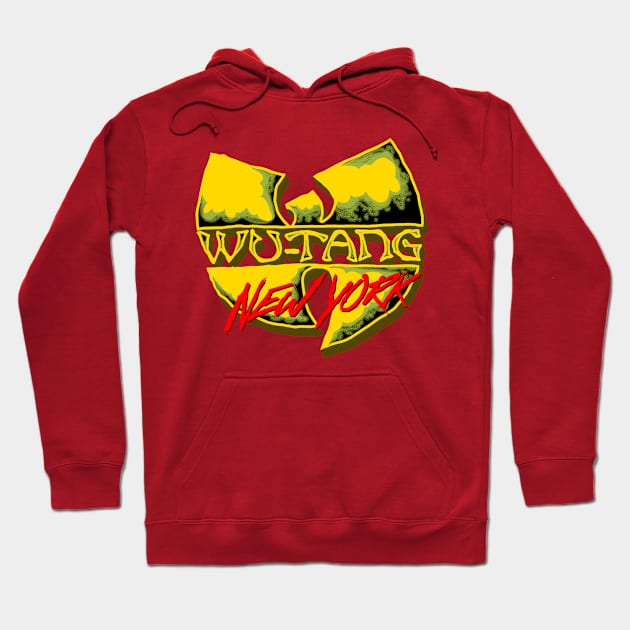 New York Wutang Hoodie by Andikasukamonstera